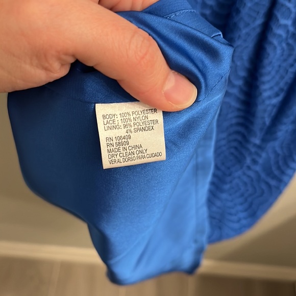 Antonio Melani Stunning Blue Lace Dress 🦋 - Picture 4 of 5